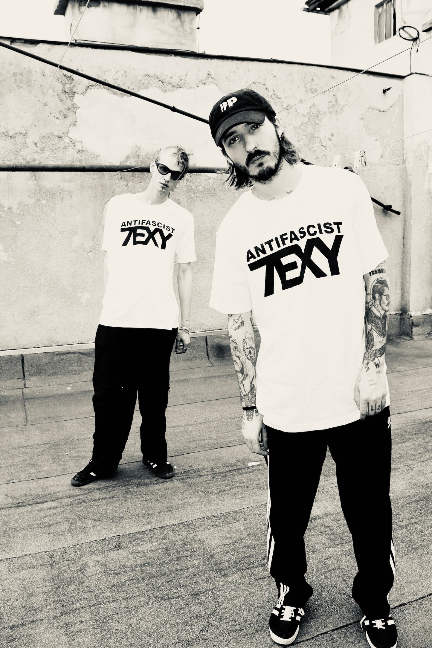 7EXY ANTIFASCIST tee