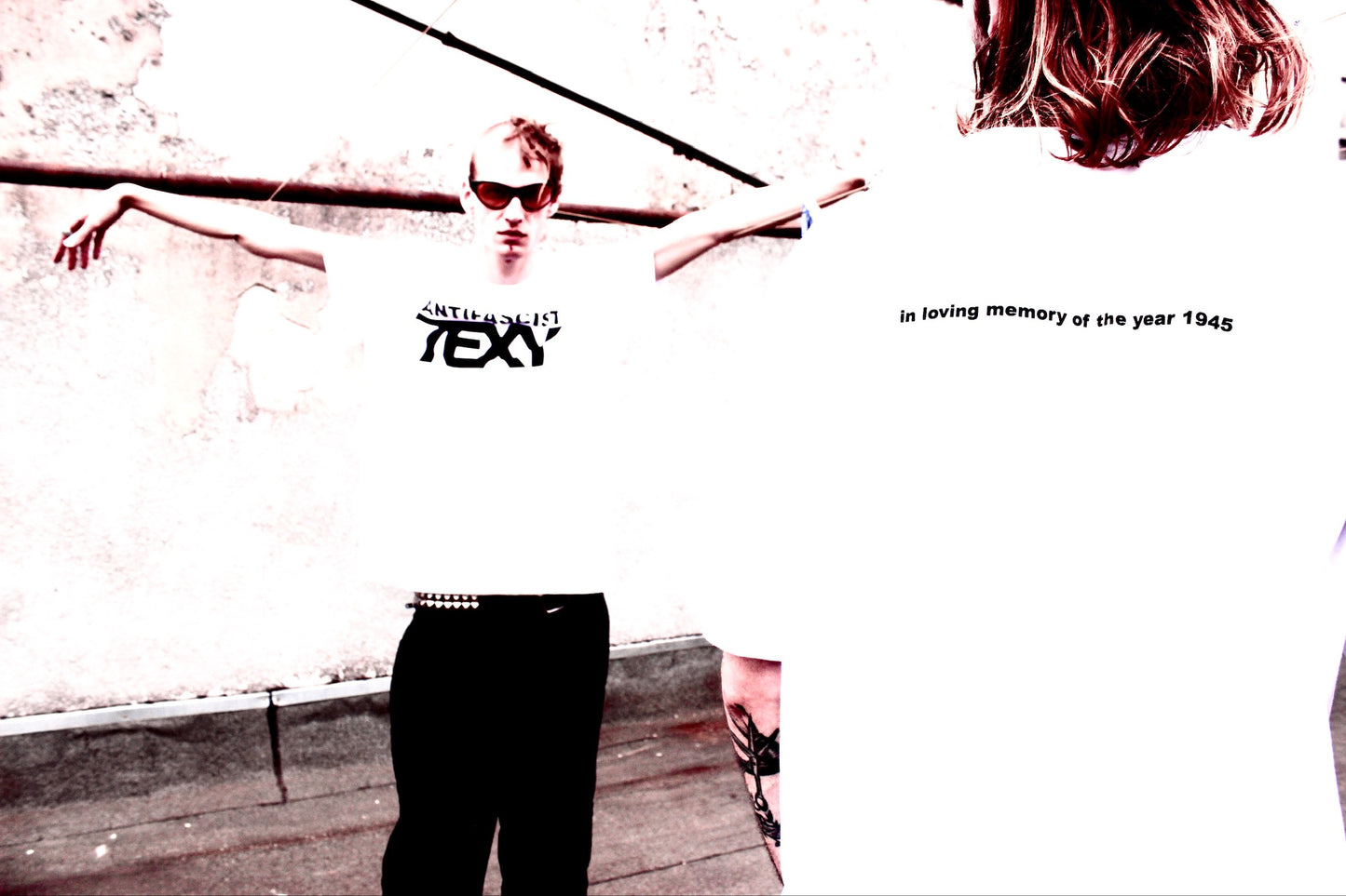 7EXY ANTIFASCIST tee
